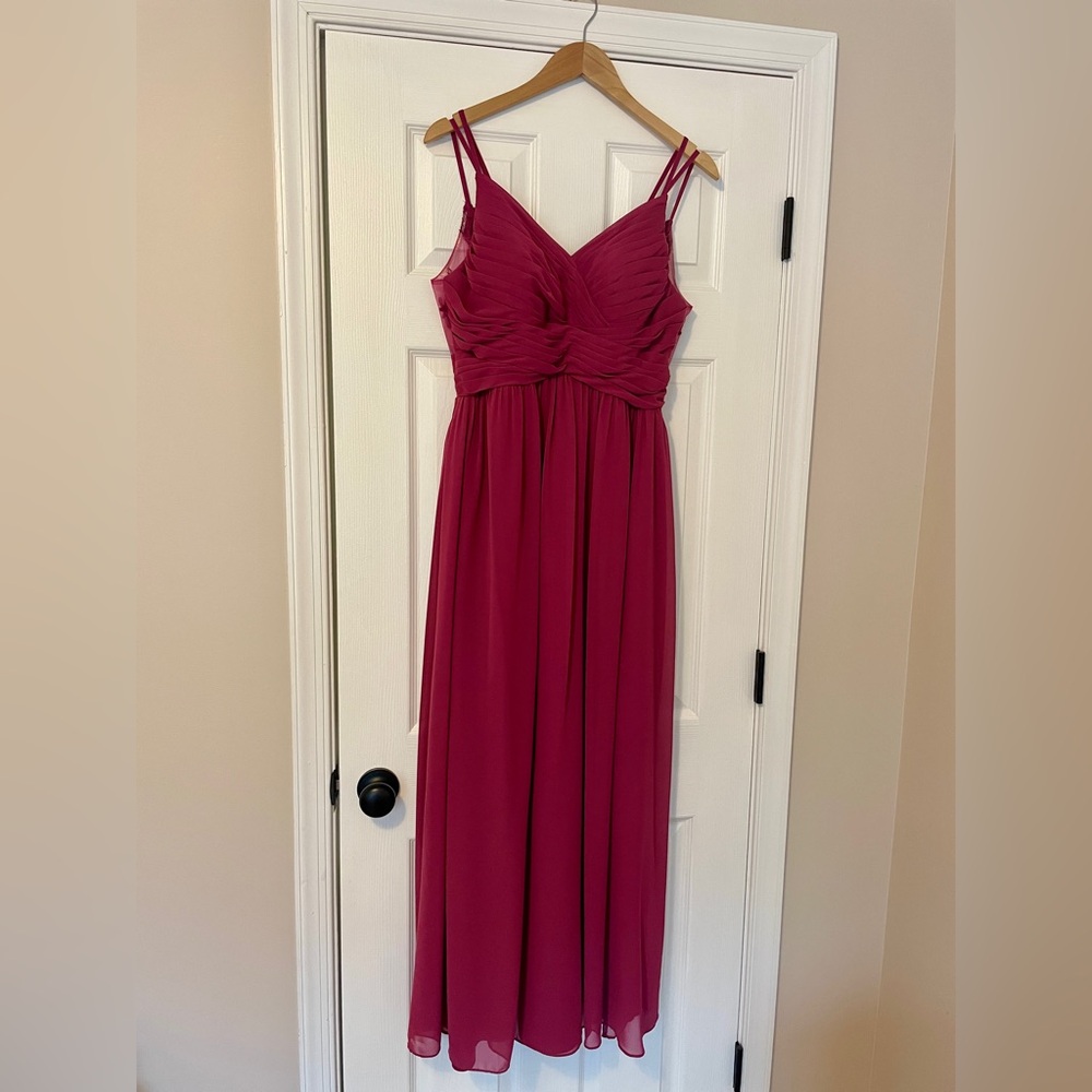 azazie blake bridesmaid dress | Dresses | Azazie Mulberry With Lace Back custom_label_0 Mix and match bridesmaids' Size:Small (2-4) She features a square
